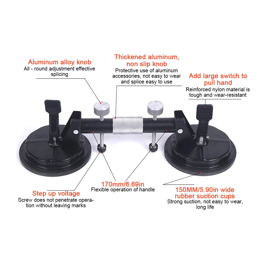 Granite Installation AdjustaKarnze Vacuum Suction Cups | Karnz
