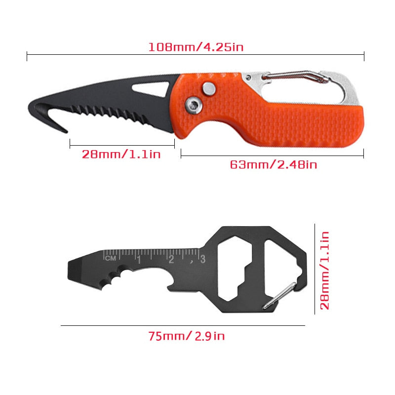 Go-Getter Abenteurer Multi-Tool Schlüsselanhänger | Karnz