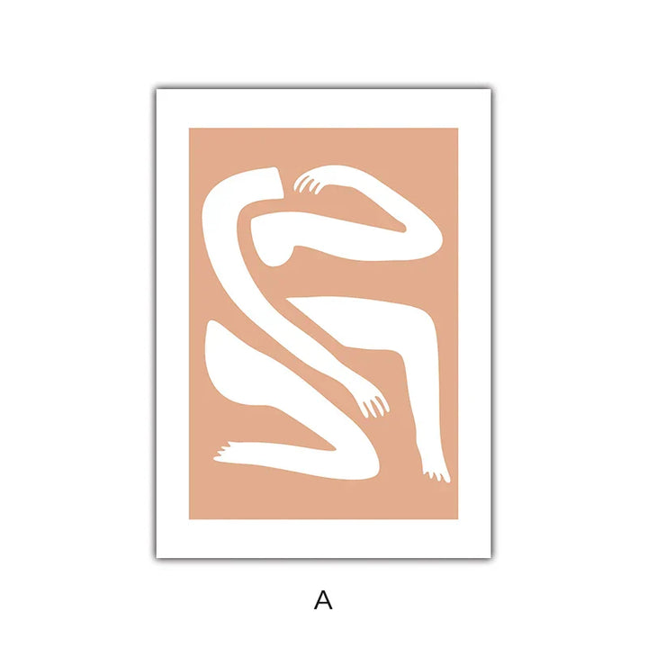 Abstrakte Minimalistische Stillleben Figuren Kunst Feine Kunst Leinwanddrucke Poster Bilder Für Wohnzimmer Schlafzimmer Moderne Wohnkultur | Karnz