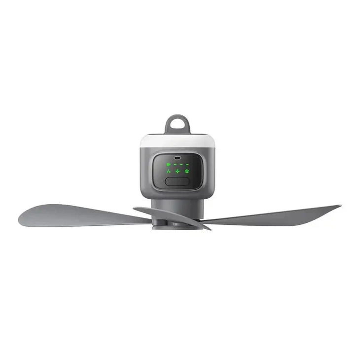 12000mAh Tragbarer Decken- & Campingventilator – Außen-Zelt-Luftzirkulator und Kühlventilator | Karnz