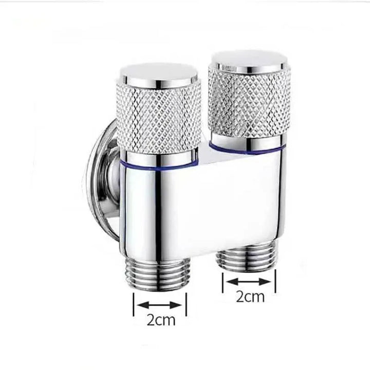 Dual Flow Pro – 2-in-1 Wandarmatur für Toilette und Waschmaschine Karnz