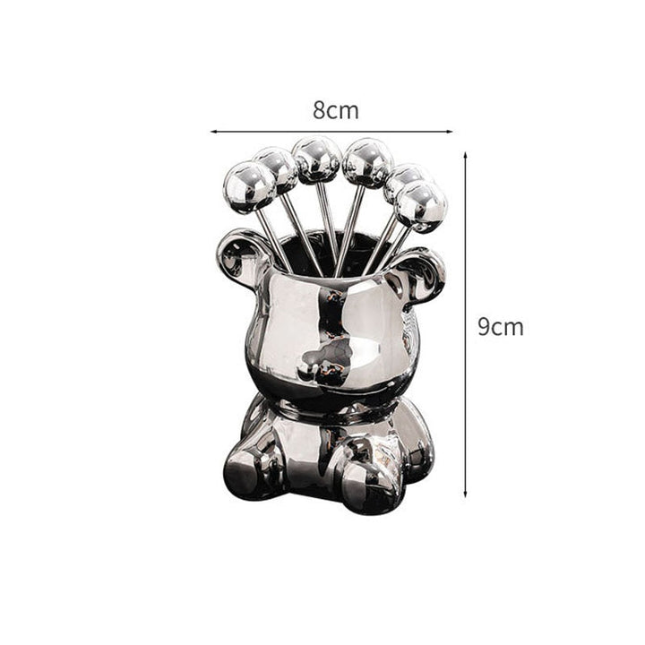 Nordic Tiny Bear Food Fruit Holder | Karnz