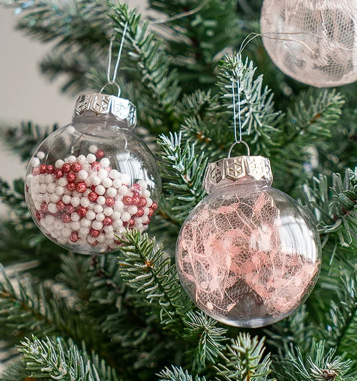 Transparent Hohlball Weihnachtsbaumdeko | Karnz