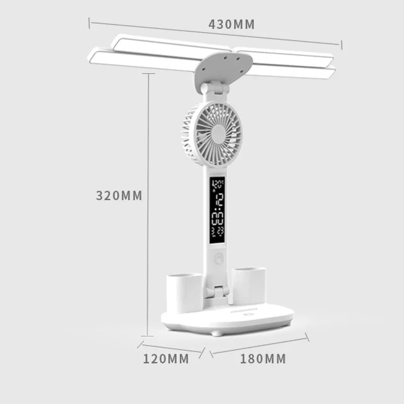 Multifunktionale 3 in 1 Schreibtisch LED Lampe | Karnz