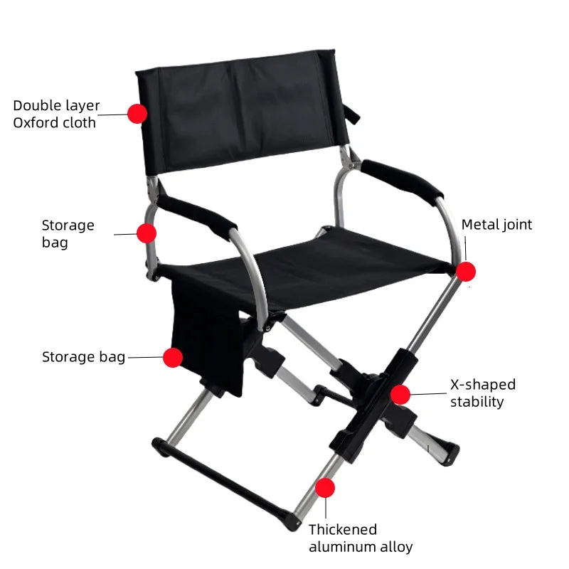 Chill & Go Leichte Faltbare Outdoor Campingstuhl | Karnz