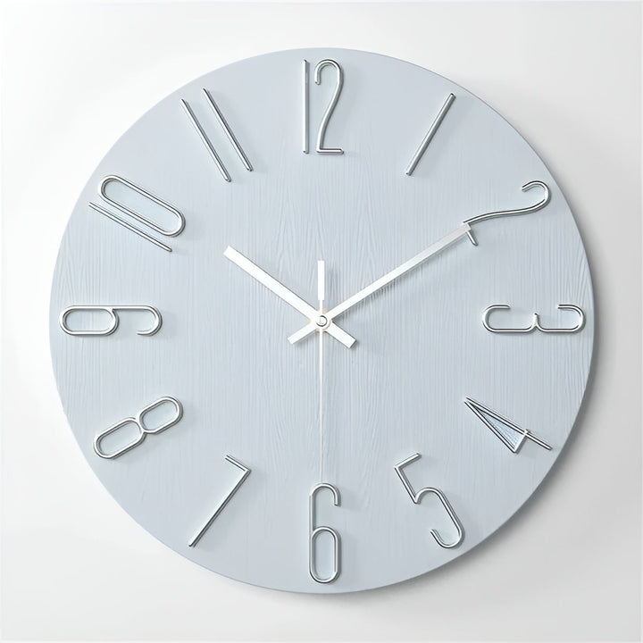 3D-Wanduhr – Modern und elegant | Dekorative Wanduhr für Wohnzimmer und Büro