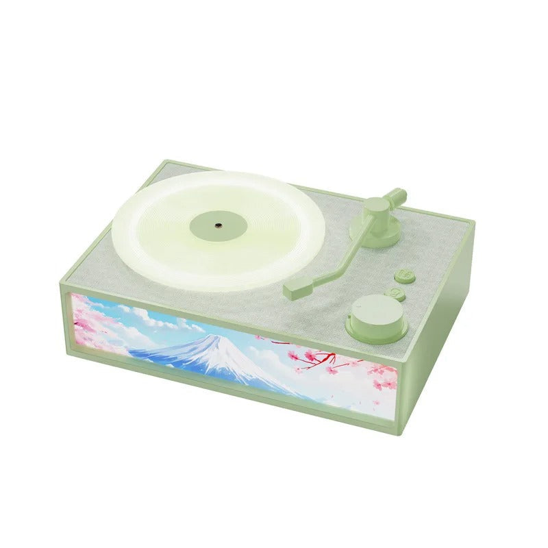 Vintage Design & LED-Stimmungsbeleuchtung Kabelloser Aromatherapie-Lautsprecher | Karnz