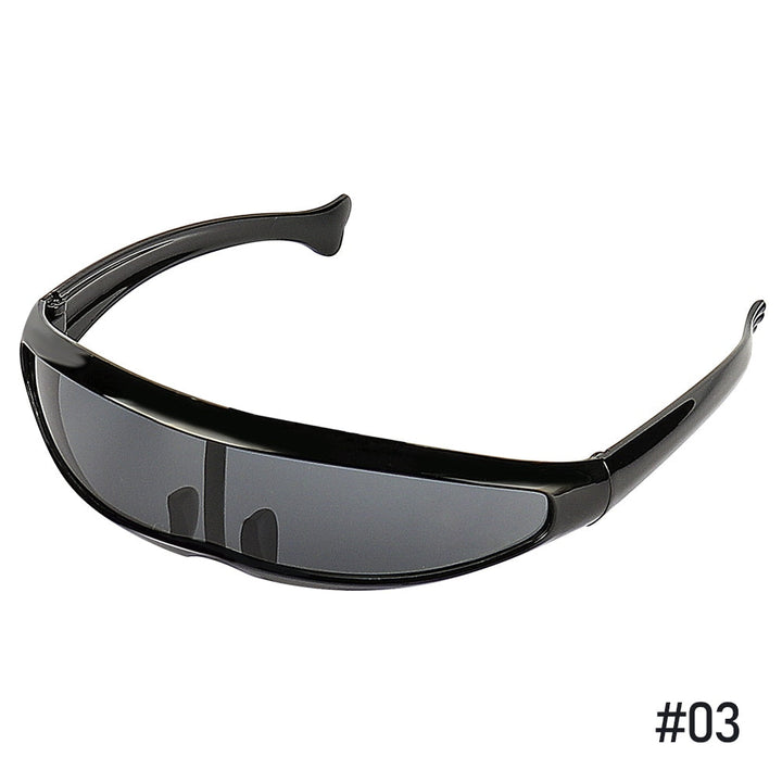 Karnz | Futuristische Cyborg Cosplay Sonnenbrille