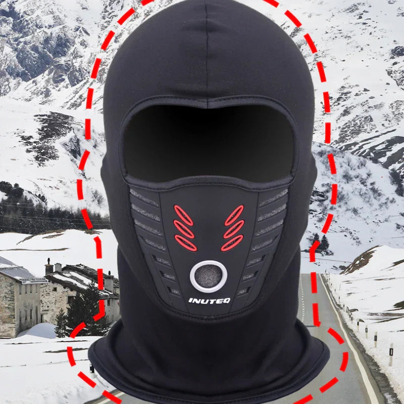 Winddichte Atmungsaktive Motorrad Winter Vollgesichtsmaske | Karnz