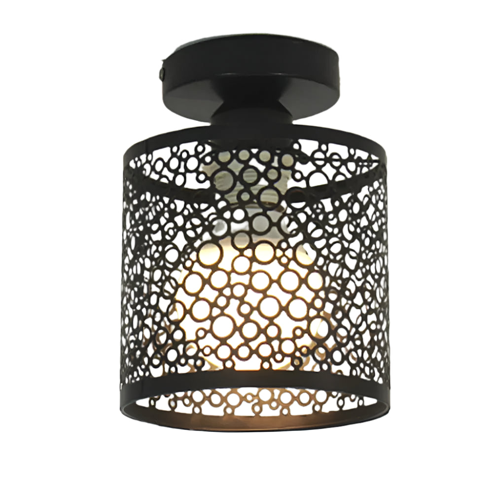 Industrielle Loftlampe mit offenem Rahmen im Vintage-Stil Karnz