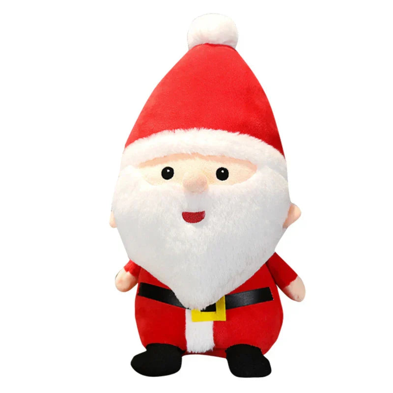 Weihnachtliche Plüschtiere für Dekoration – Rentier, Weihnachtsmann, Schneemann, Perfekt für Festliche Deko | Karnz
