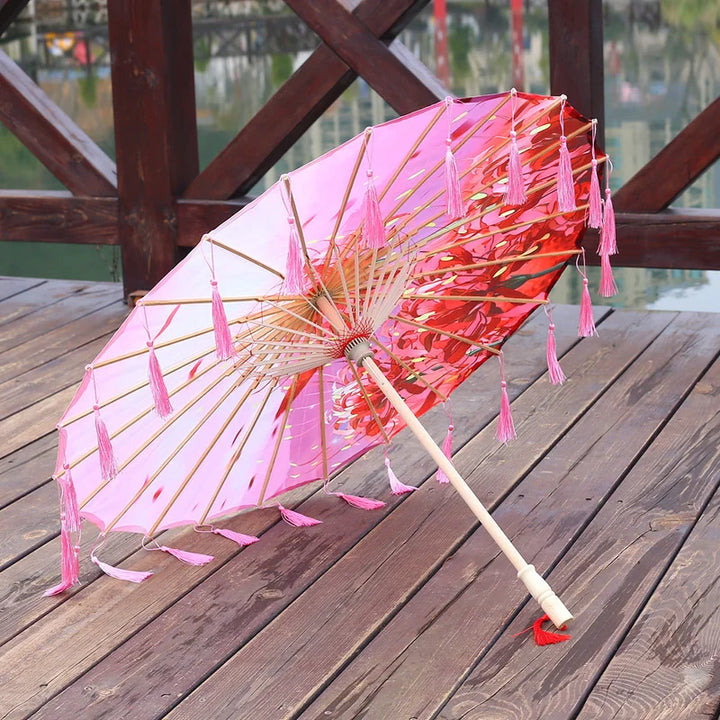Bamboo Handmade Vintage Paper Umbrella | Karnz