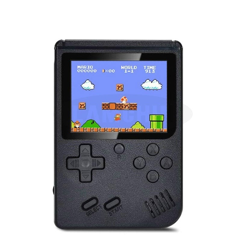 Retro-Spielekonsole für unterwegs mit 400 Spielen