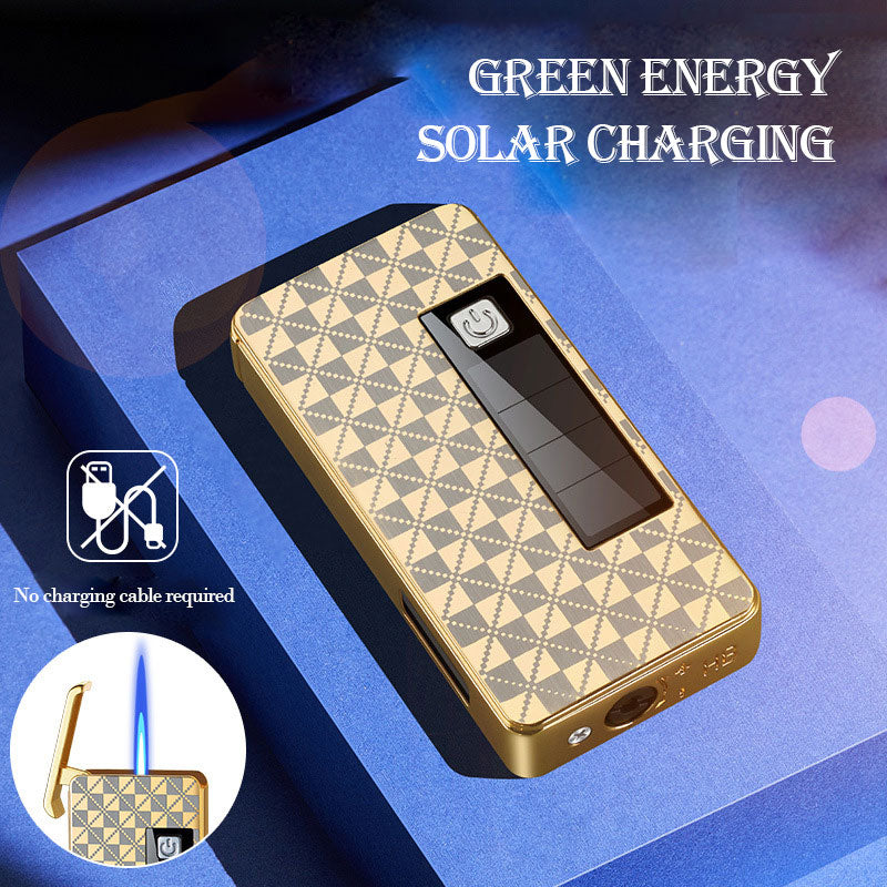 Lucky Dragon Solar Charging Jet-Feuerzeug | Karnz