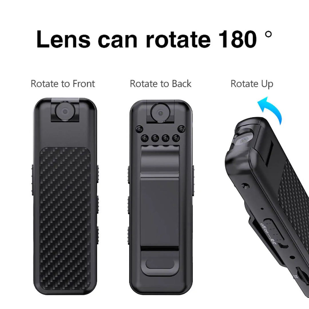 Taschen-Spion Mini Clip-On Video Recorder Kamera | Karnz