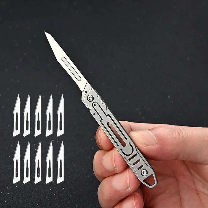 Austauschbare Klingen Faltbares EDC-Messer | Karnz