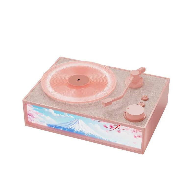 Vintage Design & LED-Stimmungsbeleuchtung Kabelloser Aromatherapie-Lautsprecher | Karnz