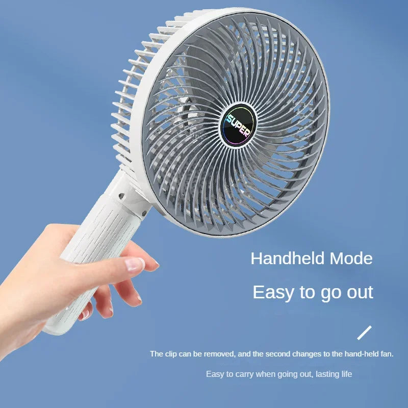 Clip-On Tragbarer Kompakter USB Wiederaufladbarer Kühlventilator | Karnz