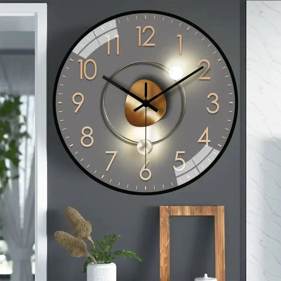 Karnz | SilentTime – Digitale Wanduhr im klassischen Stil