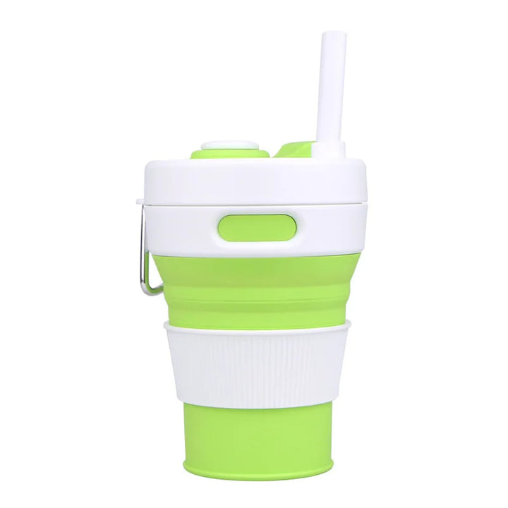 Wiederverwendbare tragbare Sip-and-Go zusammenklappbare Tasse | Karnz