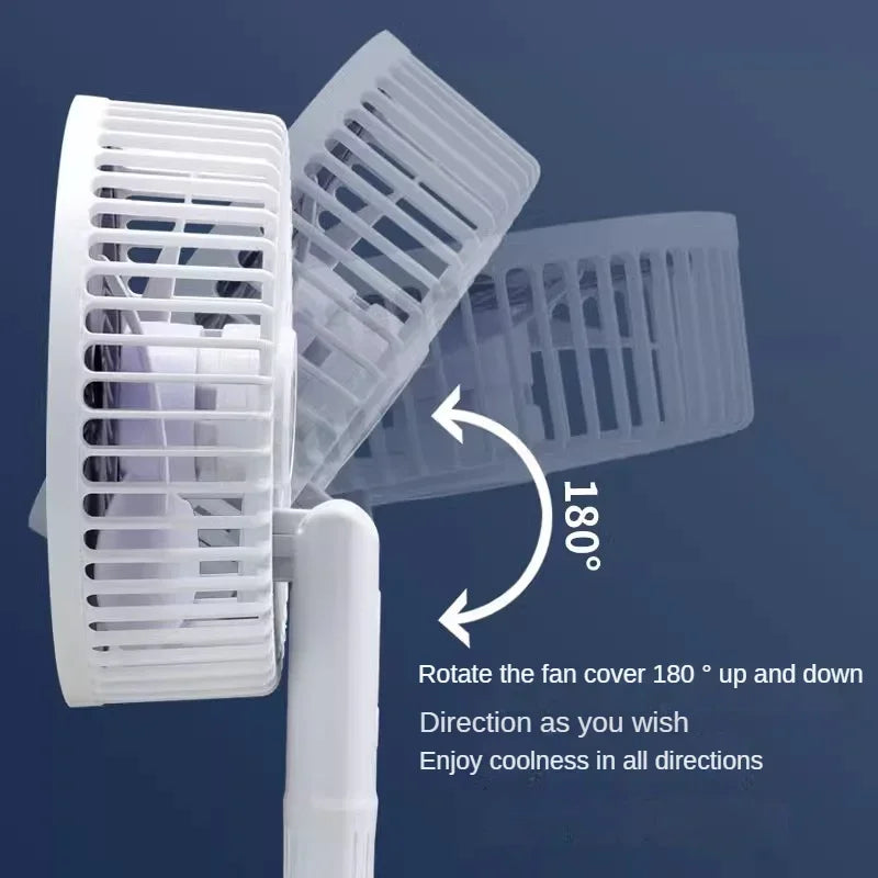 Clip-On Tragbarer Kompakter USB Wiederaufladbarer Kühlventilator | Karnz