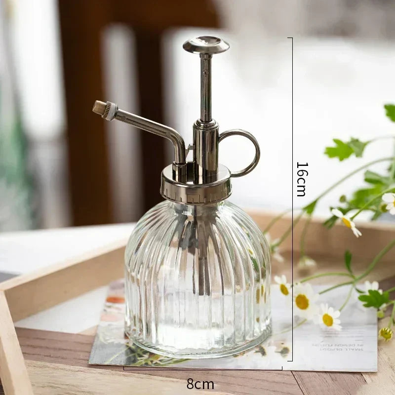Retro Design Glas Wasser Pflanzen Sprüher | Karnz