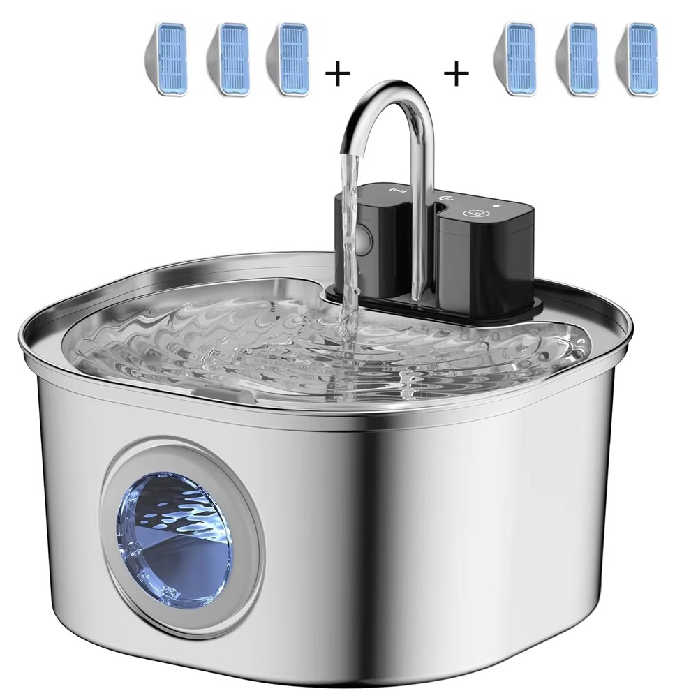 Automatische Haustier-Trinkstation mit großem Fassungsvermögen, USB-Ladefunktion und intelligentem Sensor