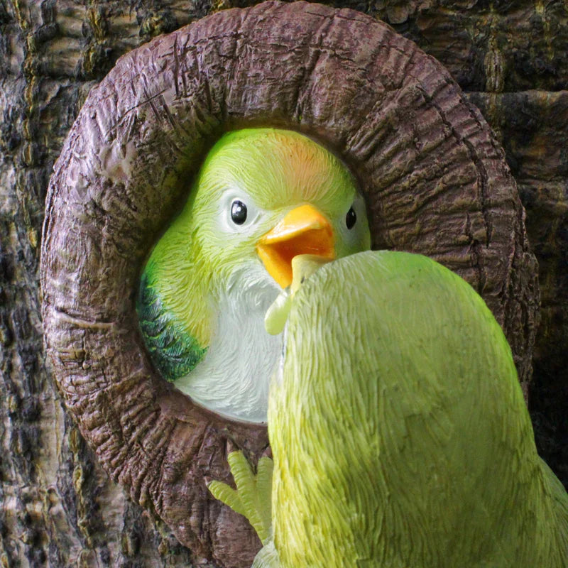Lovebirds Baum Umarmungs Wanddekoration | Karnz