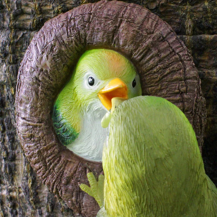 Lovebirds Baum Umarmungs Wanddekoration | Karnz