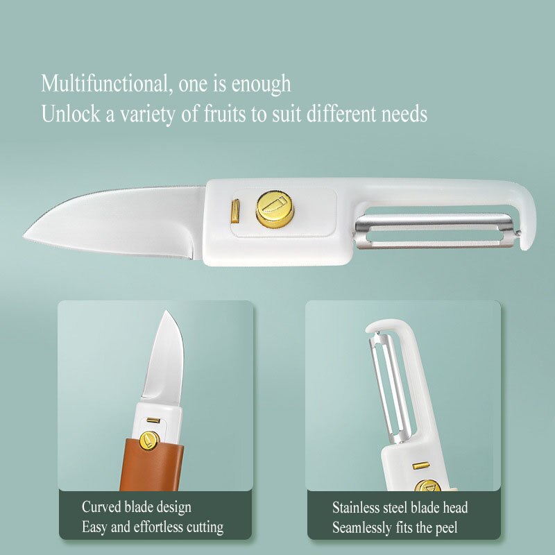 3in1 Mini Tragbares Schälmesser
