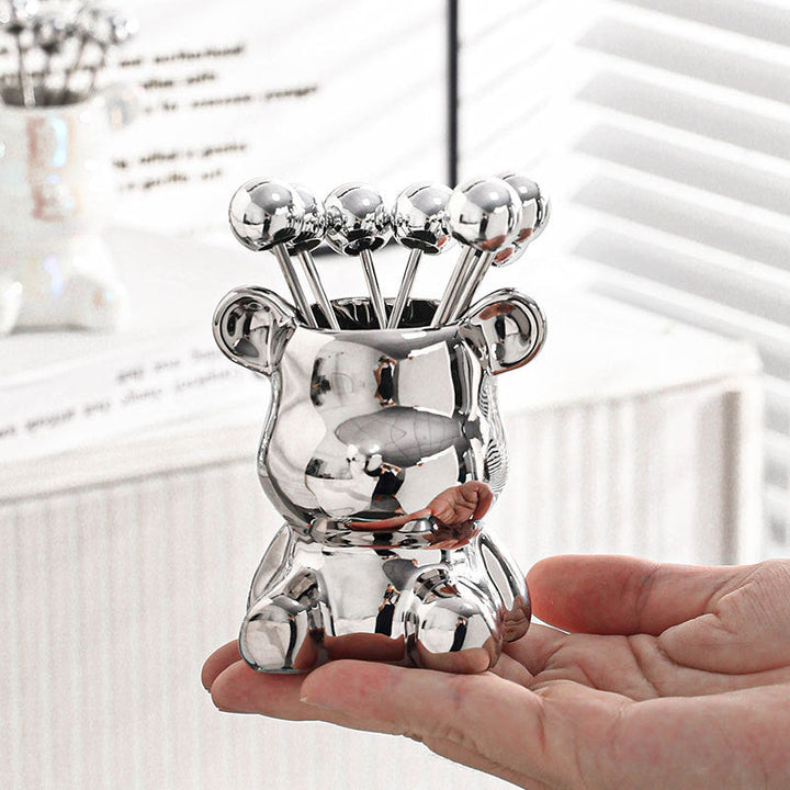 Nordic Tiny Bear Food Fruit Holder | Karnz