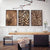 Natürliche Holzbaumring-Wandkunst-Poster, feine Kunst-Leinwanddrucke, Bilder für modernes Landhaus-Wohnzimmer, skandinavischer Stil, Wohnkultur | Karnz