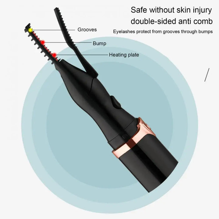 Karnz | Praktisches Beauty Anti-Brennungs Elektrisches Wimpernwickelgerät