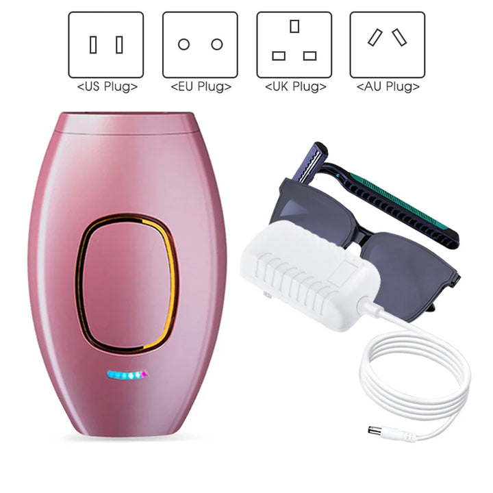 Sandsberg Bikini IPL 500.000 Flash Epilierer Impulse Permanent Laser Epilierer Schmerzlos Für Frauen Haar Entfernung Heimgebrauch Geräte