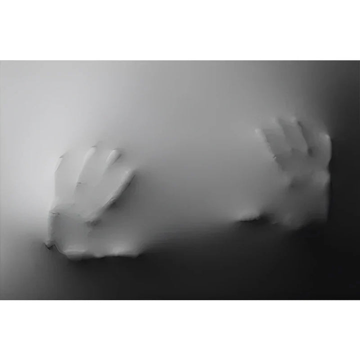 Moderne Kunst Abstrakte Gespenstische Figuren In Der Wand Leinwanddrucke Schwarz Weiß Wandkunst Poster Bilder Für Wohnzimmer Schlafzimmer Kunst Dekor | Karnz