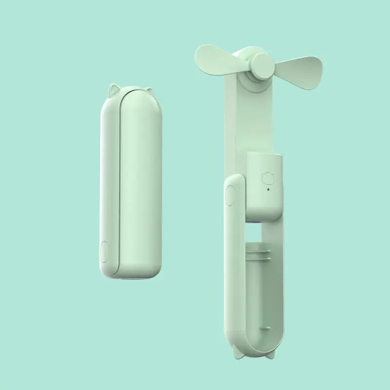Neuer Tragbarer Mini Ventilator - Kreativ, Drei-Geschwindigkeits-Einstellbar, Einfarbig, USB Wiederaufladbarer Kleiner Ventilator | Karnz