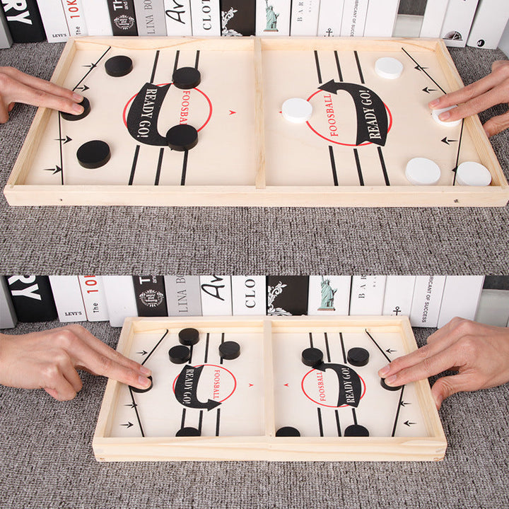 2-in-1 Tischfußball & Shuffleboard Spaß – GameMaster | Karnz