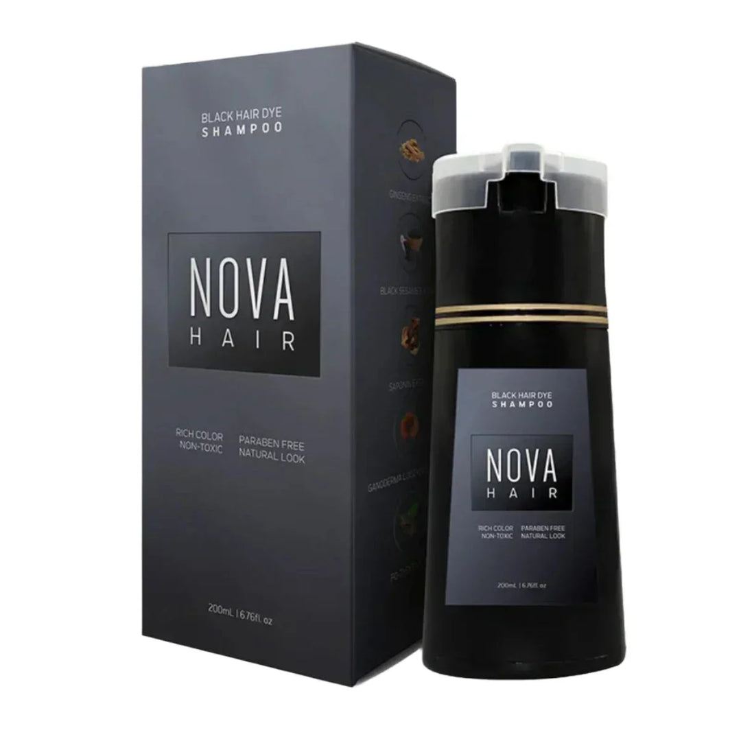 Karnz | NovaHair Instant Dye Shampoo – Schnelle Farbauffrischung für dein Haar