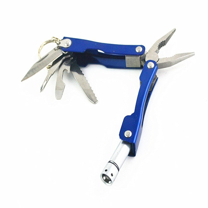 9in1 Explorers Aluminium Schlüsselanhänger Multitool | Karnz