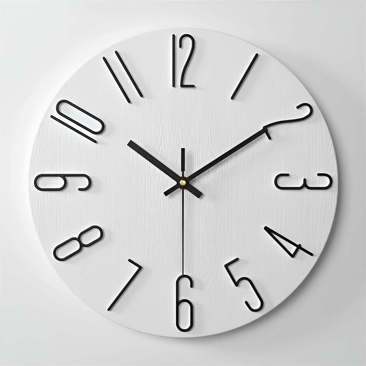 3D-Wanduhr – Modern und elegant | Dekorative Wanduhr für Wohnzimmer und Büro