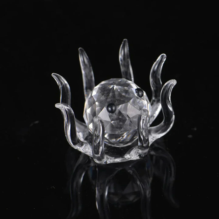 Superniedliche Tierkristallkugelfiguren