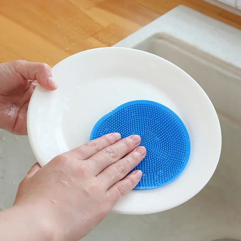 CleanFlex – Silikon Geschirr Bürste & Multifunktionale Küchen Scrubber Pad Karnz