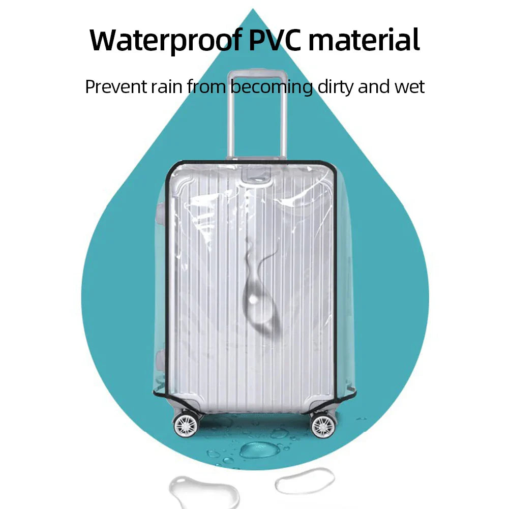 Transparente, wasserdichte Trolley-Abdeckung