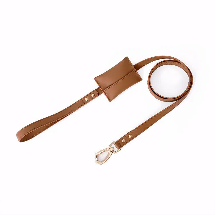 Verstellbares Leder-Hundegeschirr mit personalisierbarem Gravur Karnz