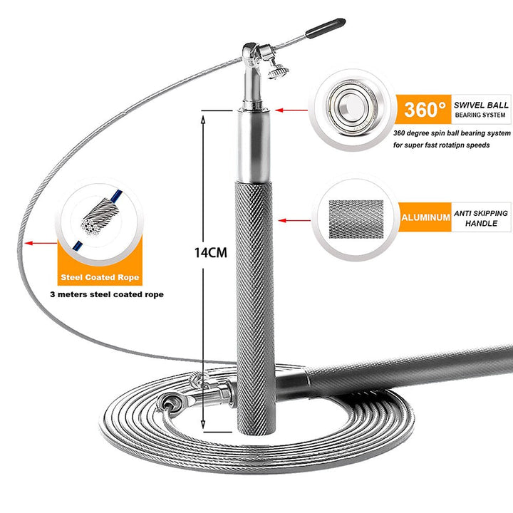 Crossfit Speed Jump Rope 360°
