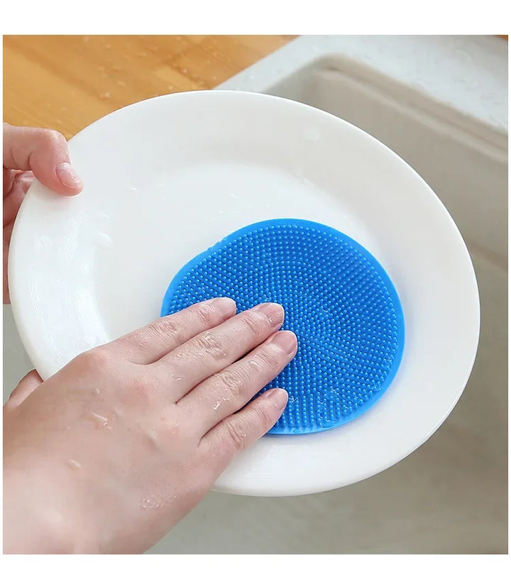 CleanFlex – Silikon Geschirr Bürste & Multifunktionale Küchen Scrubber Pad Karnz