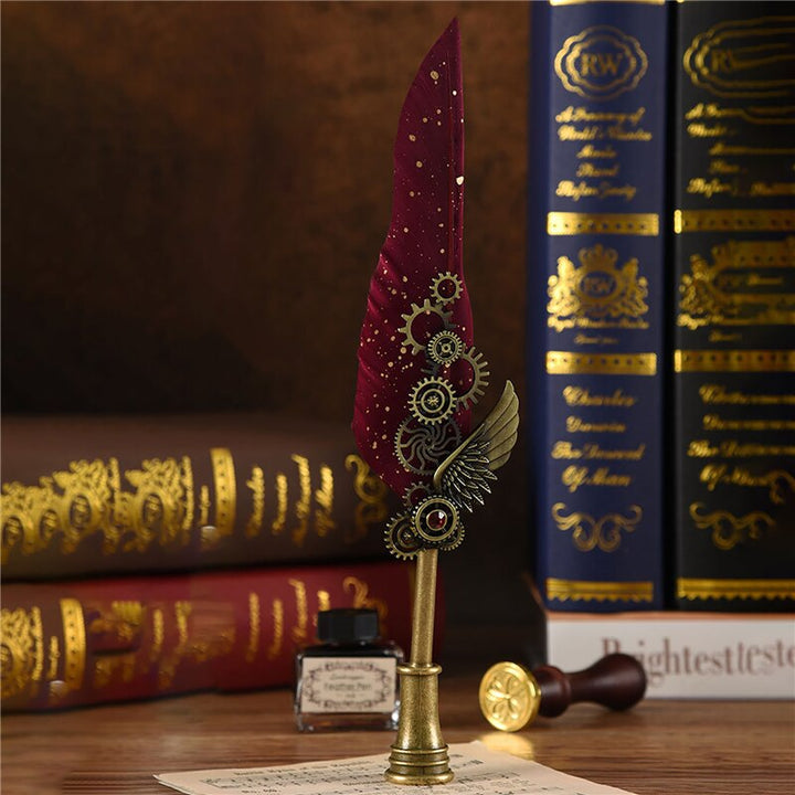 Karnz | Phoenix Feather Mechanik Kalligrafie Stift Set