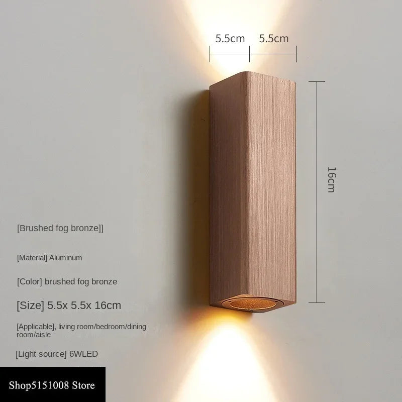 LumiGlow - Stilvolle LED-Wandlampe mit Warm- und Kaltlicht | Karnz