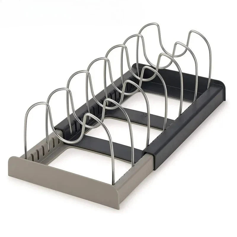 Ausziehbarer Topfdeckelhalter & Pfannen Organizer | Karnz