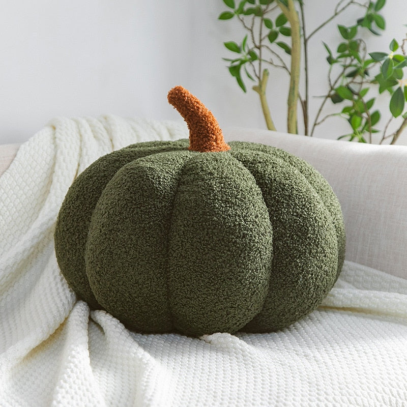 Weiche Kürbis Plüsch Halloween Kissen
